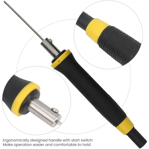 Serplex® Hot Wire Foam Cutter 36W Fast Heating Plug-in Engraving Pen with Anti Slip Handle Adjustable Temperature Electric Cutting Tool 2 PCS Serplex® Hot Wire Foam Cutter 36W Fast Heating Plug-in Engraving Pen with Anti Slip Handle Adjustable Temperature Electric Cutting Tool 2 PCS
